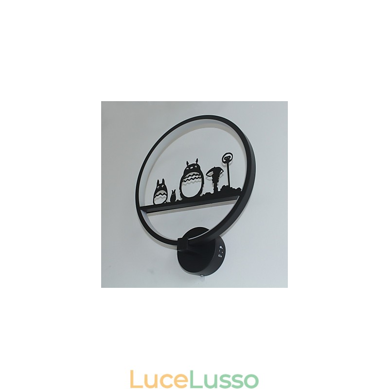 Lampada da parete in alluminio Lampada da parete moderna e minimalista creativa Lampada da parete alla moda per soggiorno Lampada da parete per balcone Luci per corridoio