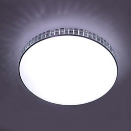 Moderna plafoniera a filo in acrilico dipinto in metallo 90 265V luce