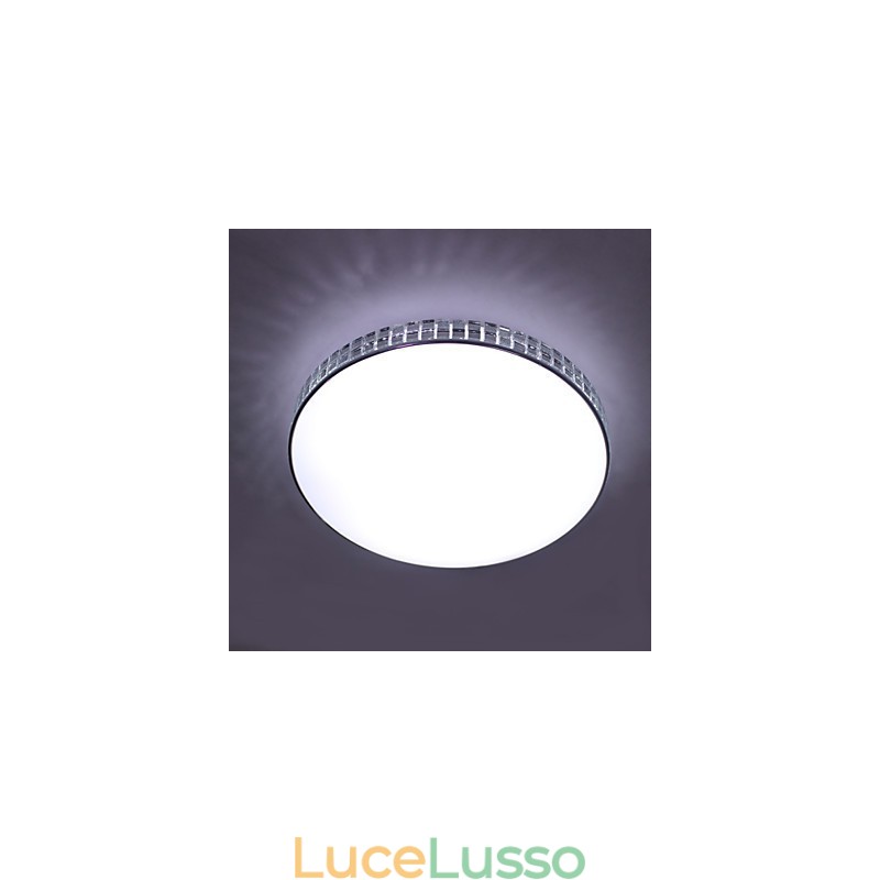 Moderna plafoniera a filo in acrilico dipinto in metallo 90 265V luce