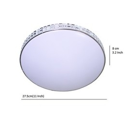 Moderna plafoniera a filo in acrilico dipinto in metallo 90 265V luce