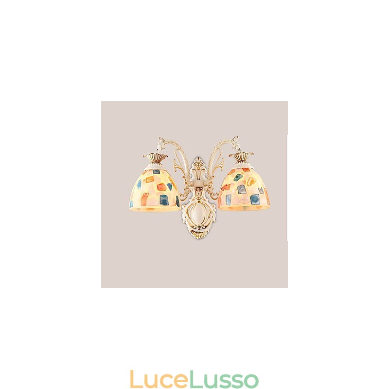 Dipinto rustico Lodge Caratteristica per applique da parete Downlight Applique da parete