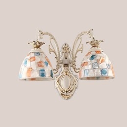 Dipinto rustico Lodge Caratteristica per applique da parete Downlight Applique da parete