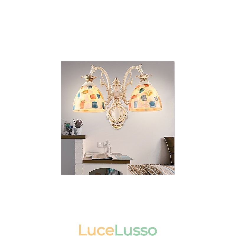 Dipinto rustico Lodge Caratteristica per applique da parete Downlight Applique da parete
