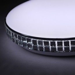 Moderna plafoniera a filo in acrilico dipinto in metallo 90 265V luce