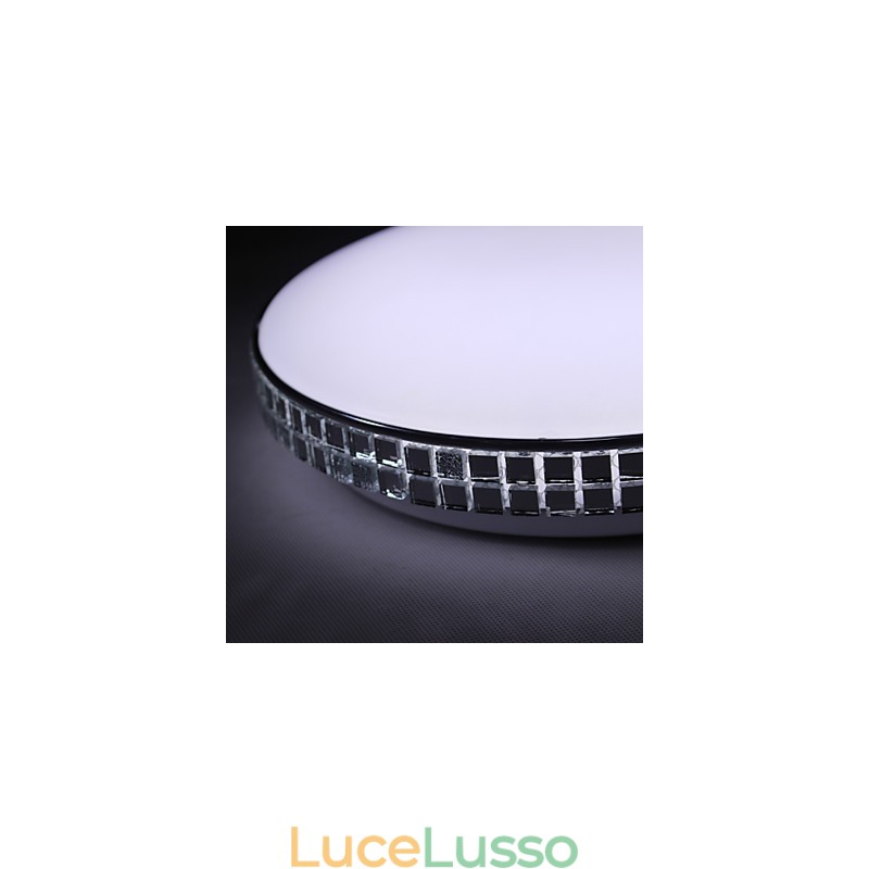 Moderna plafoniera a filo in acrilico dipinto in metallo 90 265V luce