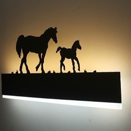 La nuova lampada da parete in acrilico, personalità creativa, illuminazione decorativa, lampada da camera da letto moderna e minimalista, lampada da comodino