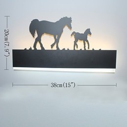 La nuova lampada da parete in acrilico, personalità creativa, illuminazione decorativa, lampada da camera da letto moderna e minimalista, lampada da comodino