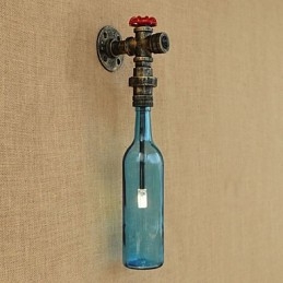 Paese Retro Bronzo Antico Caratteristica per Mini Stile Protezione Occhi Luce Ambientale