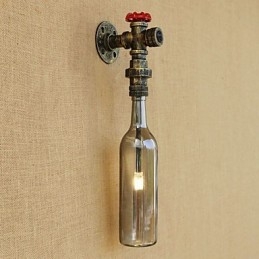 Paese Retro Bronzo Antico Caratteristica per Mini Stile Protezione Occhi Luce Ambientale