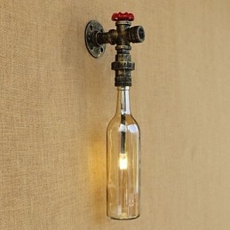 Paese Retro Bronzo Antico Caratteristica per Mini Stile Protezione Occhi Luce Ambientale