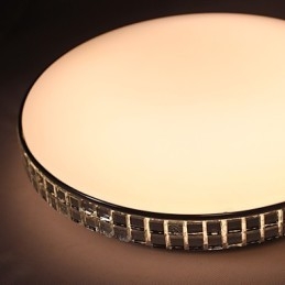 Moderna plafoniera a filo in acrilico dipinto in metallo 90 265V luce
