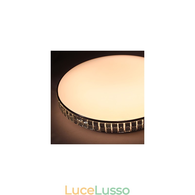 Moderna plafoniera a filo in acrilico dipinto in metallo 90 265V luce