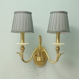 Semplice paese tradizionale classico ottone caratteristica per mini stile applique da parete uplight luce da parete