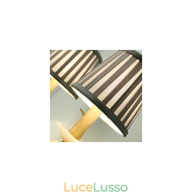 Semplice paese tradizionale classico ottone caratteristica per mini stile applique da parete uplight luce da parete