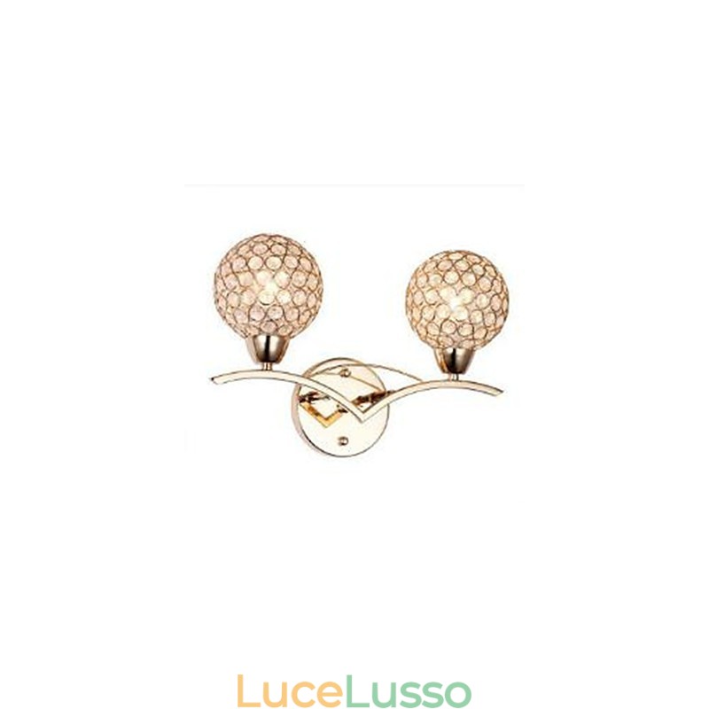 La semplicità della moderna lampada di cristallo Lampada da comodino creativa per camera da letto Lampada da pranzo Luci del corridoio