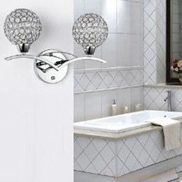 La semplicità della moderna lampada di cristallo Lampada da comodino creativa per camera da letto Lampada da pranzo Luci del corridoio