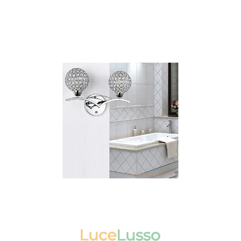 La semplicità della moderna lampada di cristallo Lampada da comodino creativa per camera da letto Lampada da pranzo Luci del corridoio