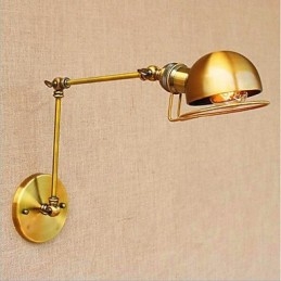 Caratteristica di verniciatura vintage per braccio oscillante in stile mini Protezione degli occhi Luce ambientale Braccio oscillante Luci da parete