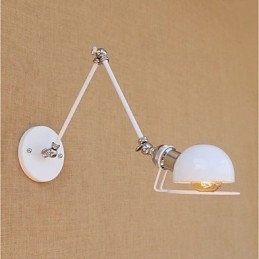 Caratteristica di verniciatura vintage per braccio oscillante in stile mini Protezione degli occhi Luce ambientale Braccio oscillante Luci da parete