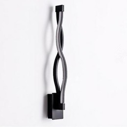 Moderno Semplice l Creativo Camera da letto Corridoio Soggiorno TV Sfondo Alluminio Onda Lampada da parete Specchio Fari