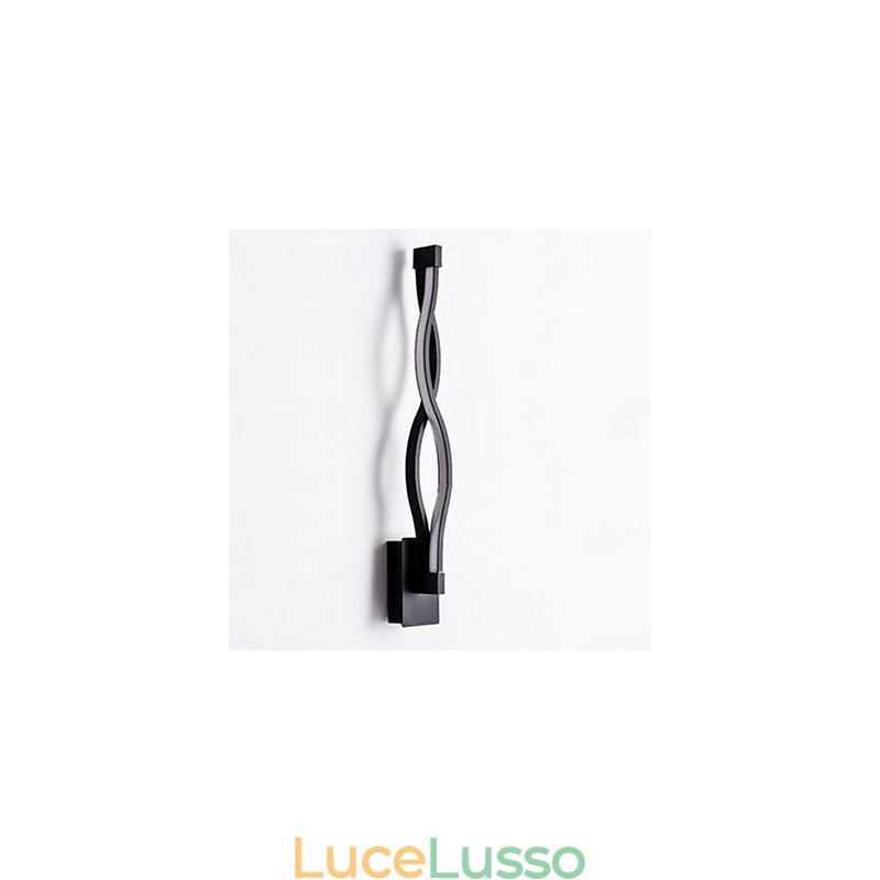 Moderno Semplice l Creativo Camera da letto Corridoio Soggiorno TV Sfondo Alluminio Onda Lampada da parete Specchio Fari