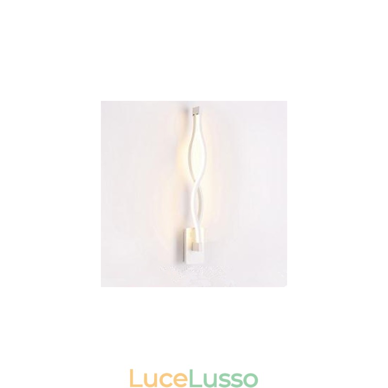 Moderno Semplice l Creativo Camera da letto Corridoio Soggiorno TV Sfondo Alluminio Onda Lampada da parete Specchio Fari