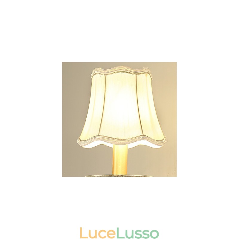 Semplice paese tradizionale classico ottone caratteristica per mini stile applique da parete uplight luce da parete