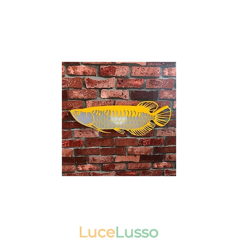 Moderne luci da parete a forma di pesce, stile semplice, illuminazione acrilica, soggiorno, corridoio, camera da letto, camere d'albergo, illuminazione decorativa