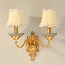 Semplice paese tradizionale classico ottone caratteristica per mini stile uplight applique da parete luce da parete Pu