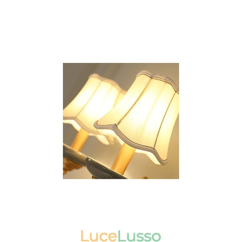 Semplice paese tradizionale classico ottone caratteristica per mini stile uplight applique da parete luce da parete Pu