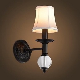 Applique da parete vintage con caratteristica elettroplaccata, luce da parete