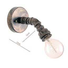 Antico semplice vintage tradizionale classico dipinto caratteristica per mini stile downlight applique da parete luce da parete