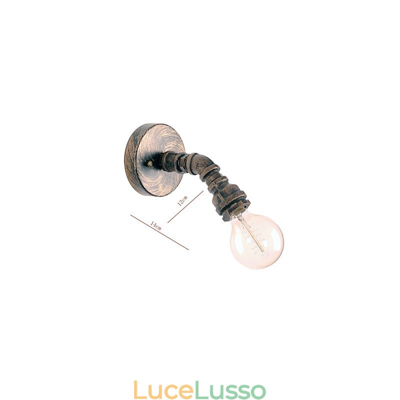 Antico semplice vintage tradizionale classico dipinto caratteristica per mini stile downlight applique da parete luce da parete
