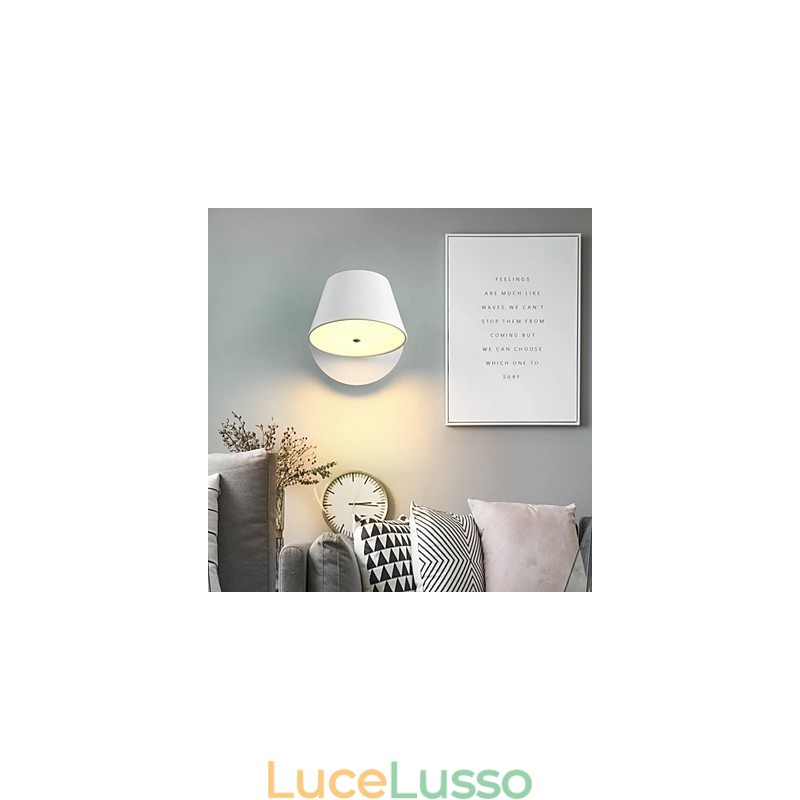 Applique da parete moderne e contemporanee con luce ambientale