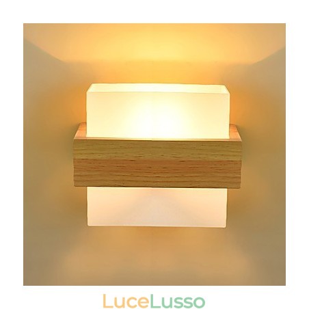 Novità Country Feature per Mini Style Protezione degli occhi Luce ambientale Applique Luce notturna da comodino Lampada da parete creativa per balcone Novità Country Feature per Mini Style Protezione degli occhi Luce ambientale Applique Luce notturna da comodino Lampada da parete creativa per balcone