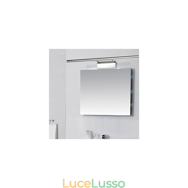 Applique da parete moderna contemporanea integrata per illuminazione ambientale del bagno