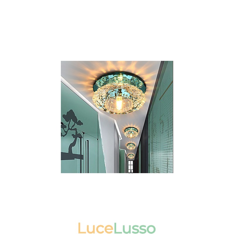 Lampada di cristallo Smd CreativeTube Faretto Assorbe la luce della cupola