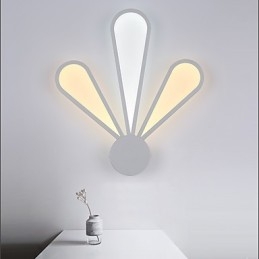Applique moderne Stile Semplicità Acrilico Soggiorno Corridoio Camera da letto Camere d'albergo Lampada da comodino