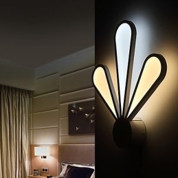 Applique moderne Stile Semplicità Acrilico Soggiorno Corridoio Camera da letto Camere d'albergo Lampada da comodino