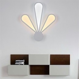 Applique moderne Stile Semplicità Acrilico Soggiorno Corridoio Camera da letto Camere d'albergo Lampada da comodino