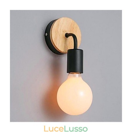 Lampada da parete in ferro battuto moderna minimalista creativa personalità corridoio balcone camera da letto comodino Lampada da parete in ferro battuto moderna minimalista creativa personalità corridoio balcone camera da letto comodino