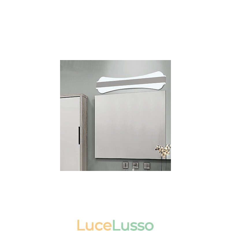 Lampada da specchio da 10 W di alta qualità, luci da bagno in acciaio inossidabile e acrilico, luci da parete, illuminazione per il trucco