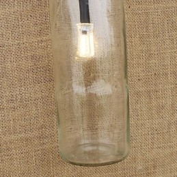 Applique da parete rustica in ottone per luce ambientale