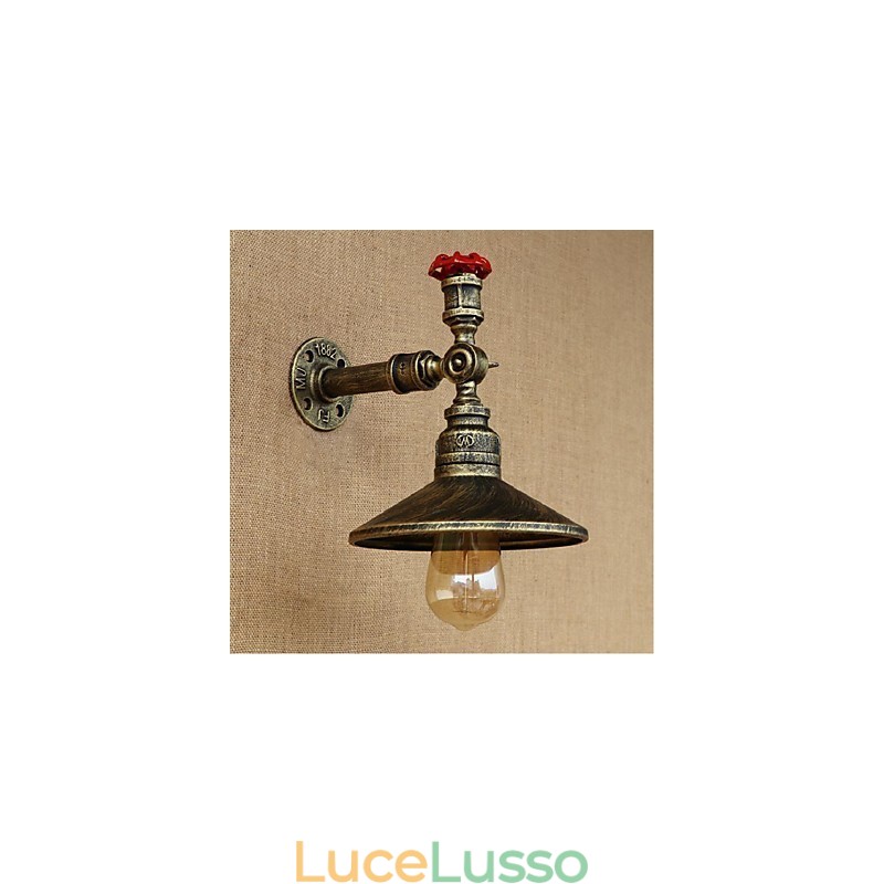 Pittura rustica Lodge Caratteristica per applique da parete con luce ambientale Applique da parete