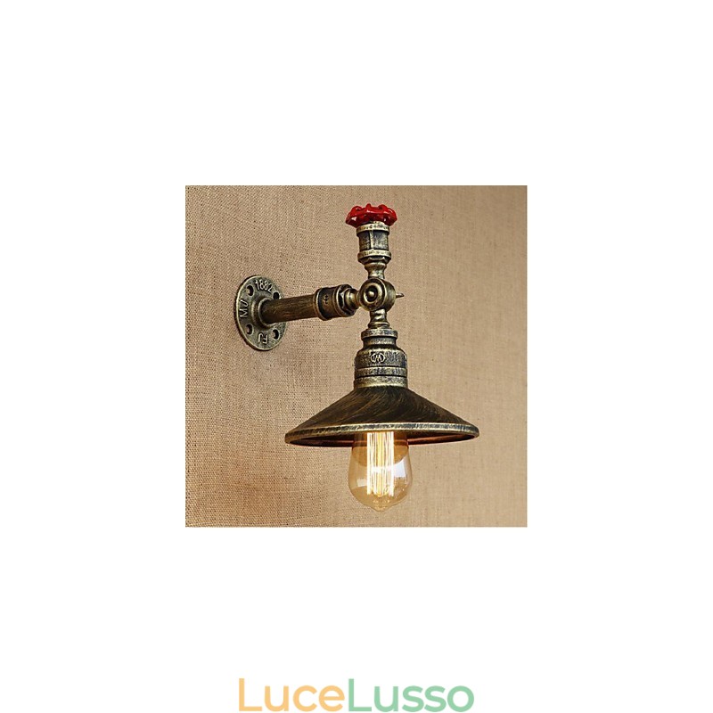 Pittura rustica Lodge Caratteristica per applique da parete con luce ambientale Applique da parete