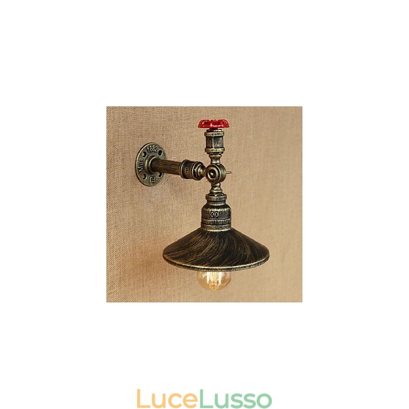 Pittura rustica Lodge Caratteristica per applique da parete con luce ambientale Applique da parete