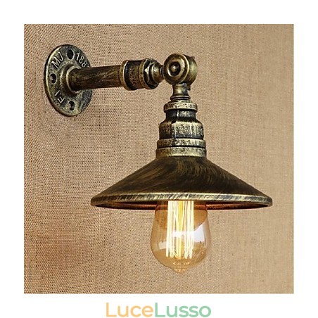 Lampada da parete in stile industriale con tubo dell'acqua nordico Lampada da parete in stile industriale con tubo dell'acqua nordico