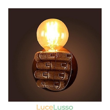 Pittura rustica Lodge Caratteristica per applique da parete con luce ambientale Applique da parete Pittura rustica Lodge Caratteristica per applique da parete con luce ambientale Applique da parete