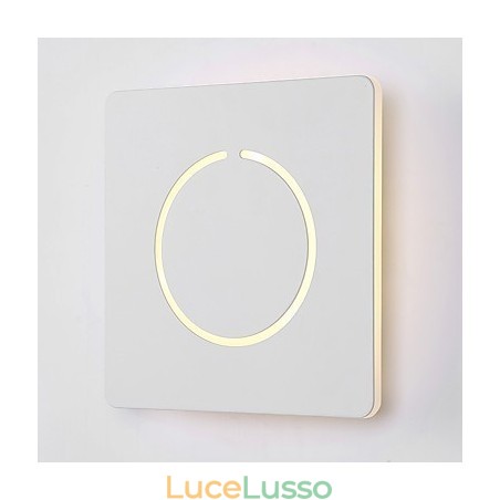 Funzione di pittura moderna contemporanea integrata per applique da parete con luce ambientale Funzione di pittura moderna contemporanea integrata per applique da parete con luce ambientale