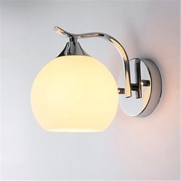Applique da parete moderne e contemporanee con funzione elettroplaccata per protezione degli occhi in stile mini, luce ambientale